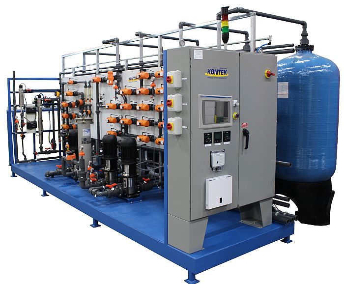 Industrial Wastewater Ion Exchange System