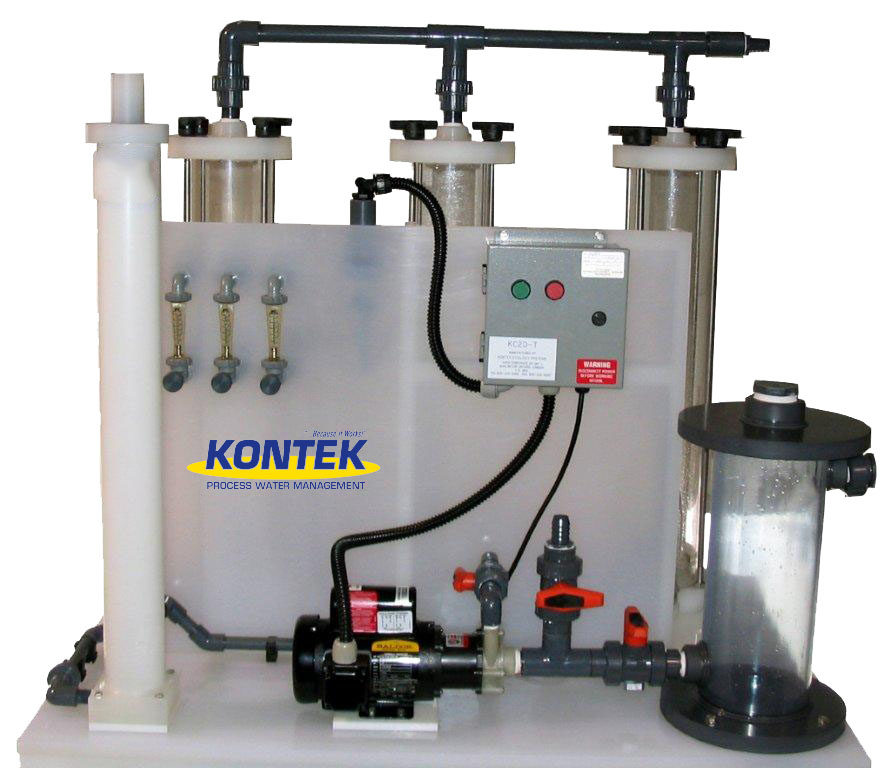 Industrial Wastewater Ion Exchange System KC-20