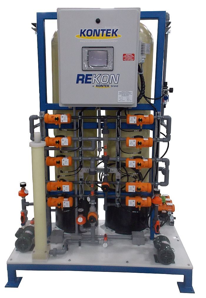 Industrial Wastewater Ion Exchange System