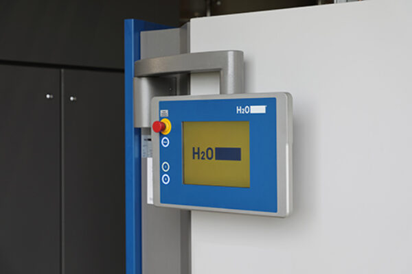 Vacudest Control Screen