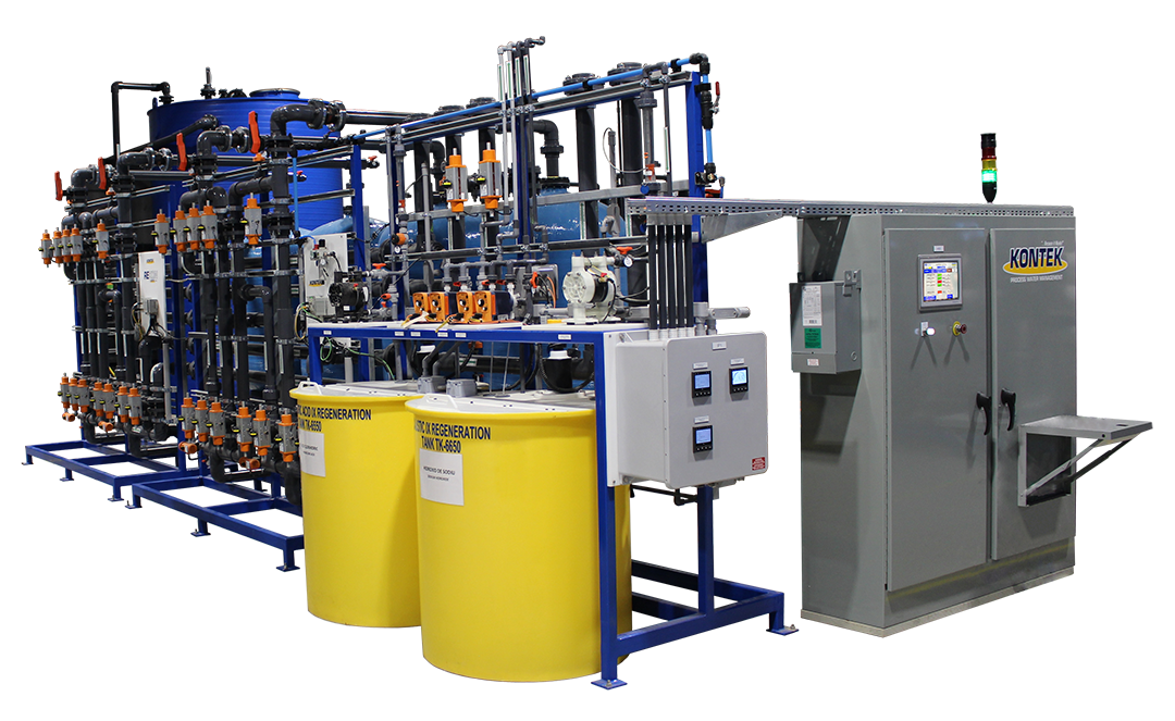 ROKON Ion exchange used for wastewater recovery and source water purification
